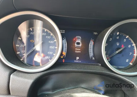 2016 Maserati Ghibli из США, поврежденный, VIN ZAM57XSA1G1175700